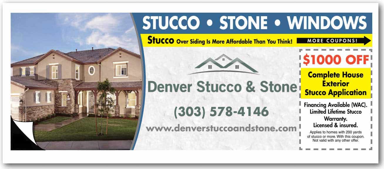 Stucco Specials Denver